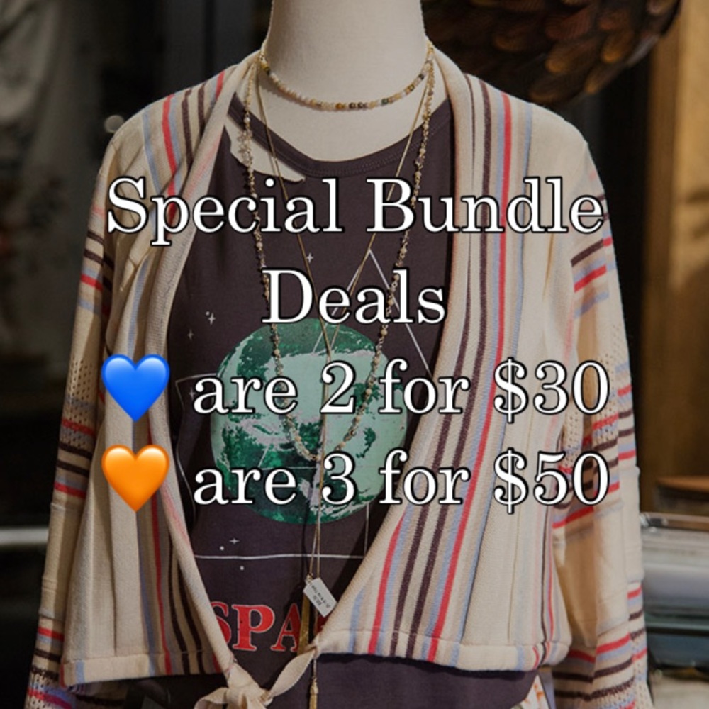 💙🧡2 for $30 or 3 for $50 Bundles🧡💙